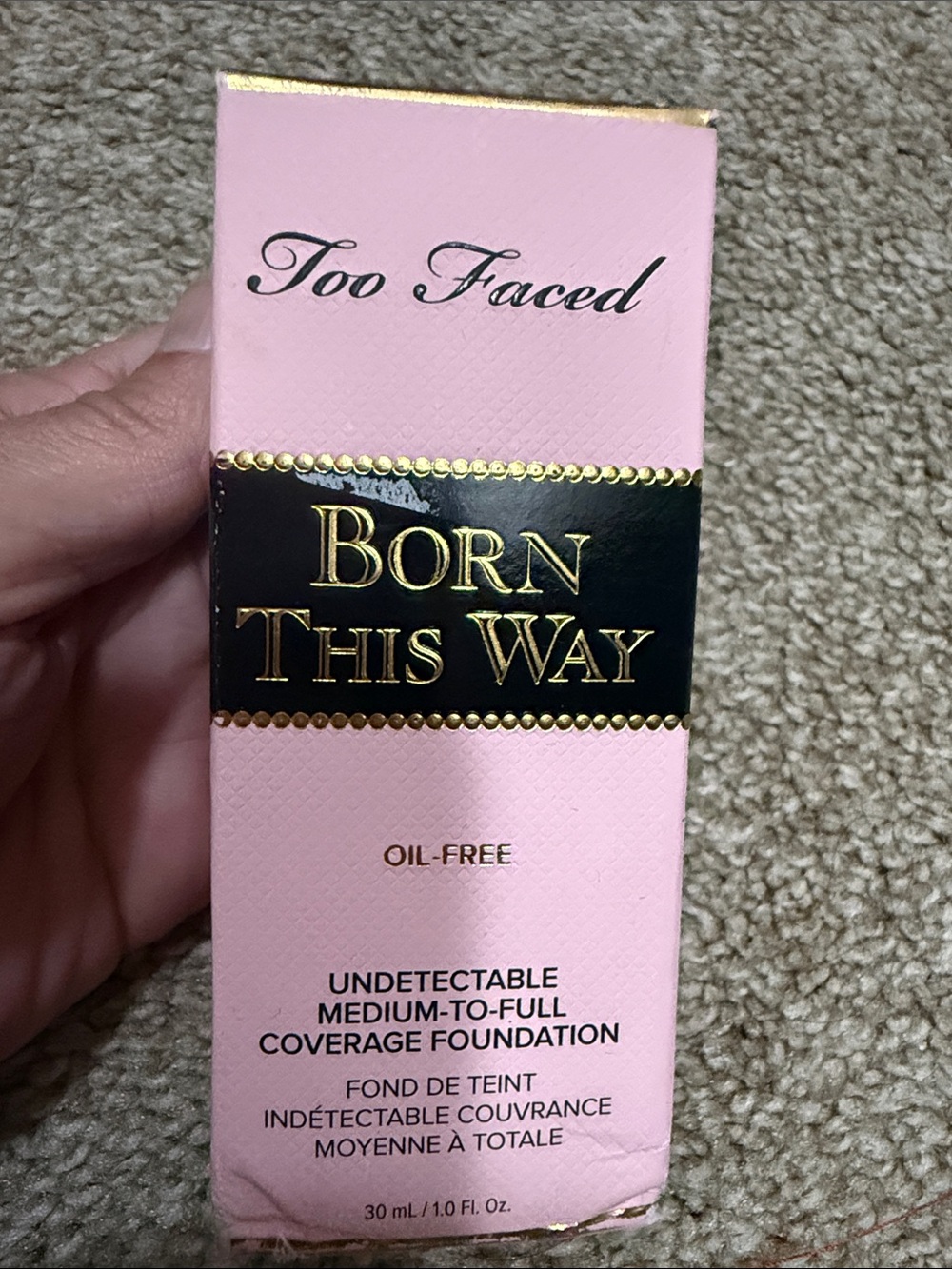 Too Faced Born This Way Medium-to-Full Coverage Foundation - almond shade